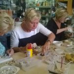 Creatieve kunst workshop vriendinnen familie mozaïek Noord-Holland
